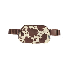 Load image into Gallery viewer, C.C Cow Print Belt Bag
