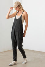 Load image into Gallery viewer, Le Lis Waffle Knit Side Pocket Jumpsuit
