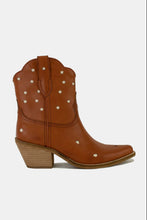 Load image into Gallery viewer, Beast Fashion Faux Leather Star-Shaped Cutouts Point Toe Boots
