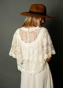 Erica Lace Vintage Top