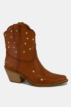 Load image into Gallery viewer, Beast Fashion Faux Leather Star-Shaped Cutouts Point Toe Boots
