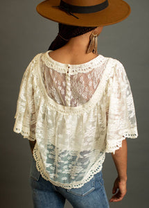 Erica Lace Vintage Top