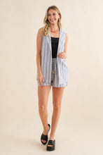 Load image into Gallery viewer, Harbor Linen Sleeveless Vest
