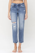 Load image into Gallery viewer, Lena High Rise Crop Straight Plus Jean
