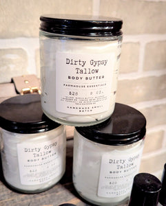 Dirty Gypsy Tallow Body Butter 8 oz.