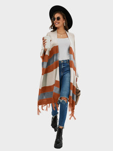 Maple Brulee Fringe Cardigan