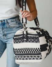 Load image into Gallery viewer, Ronan Woven Aztec Duffle
