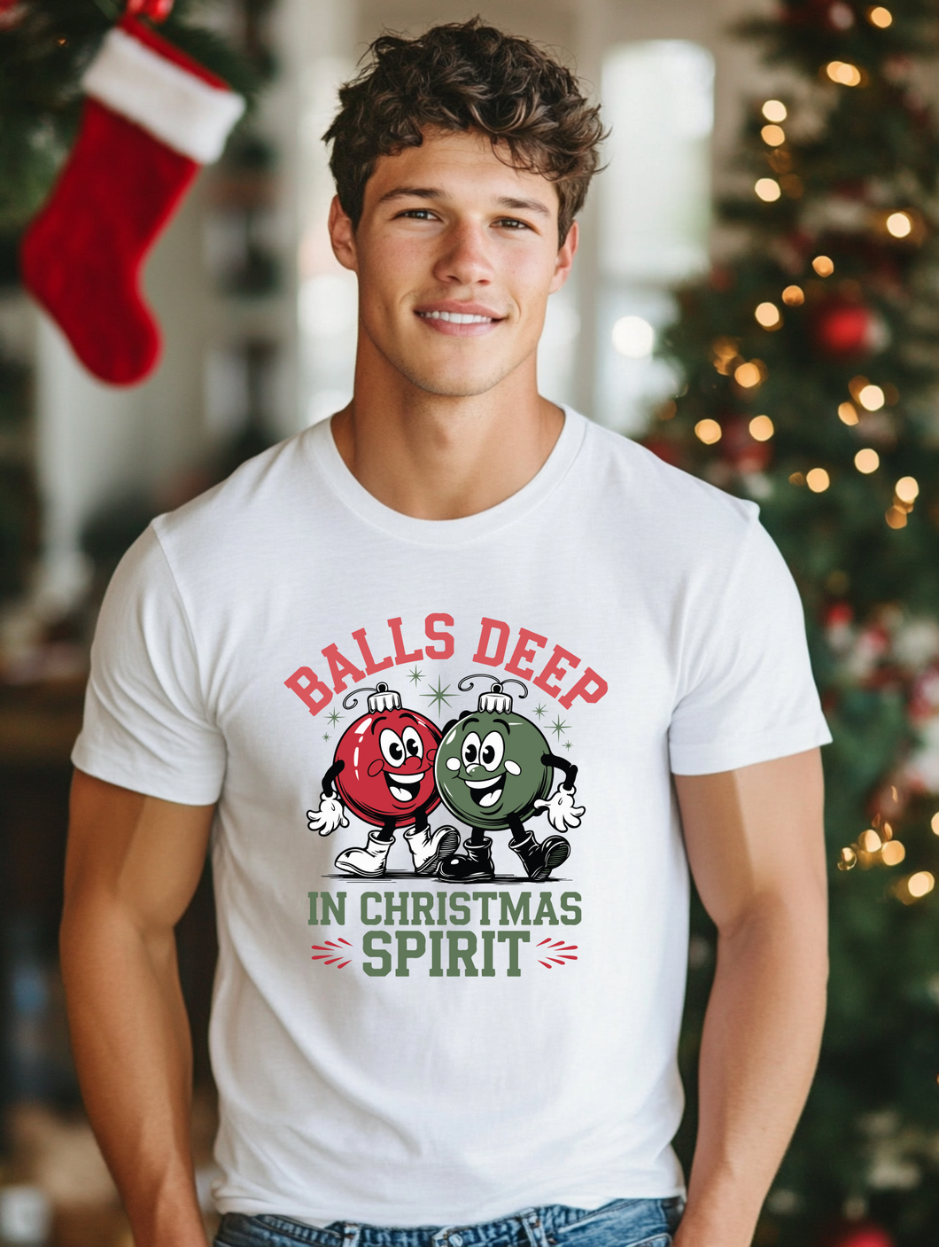 Christmas Cheer Graphic T-Shirt