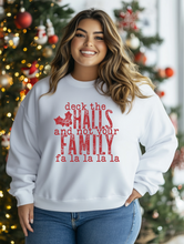 Load image into Gallery viewer, Deck the Halls Crewneck Sweatshirt
