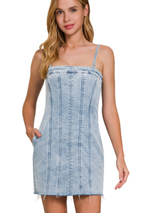 Country Nights Denim Dress