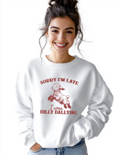 Load image into Gallery viewer, Dilly Dallying Crewneck Sweatshirt
