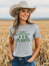 Load image into Gallery viewer, Distracted by plants Graphic T-Shirt
