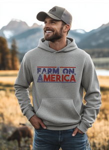 Farm On America Hoodie Sweatshirt