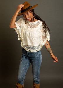 Erica Lace Vintage Top