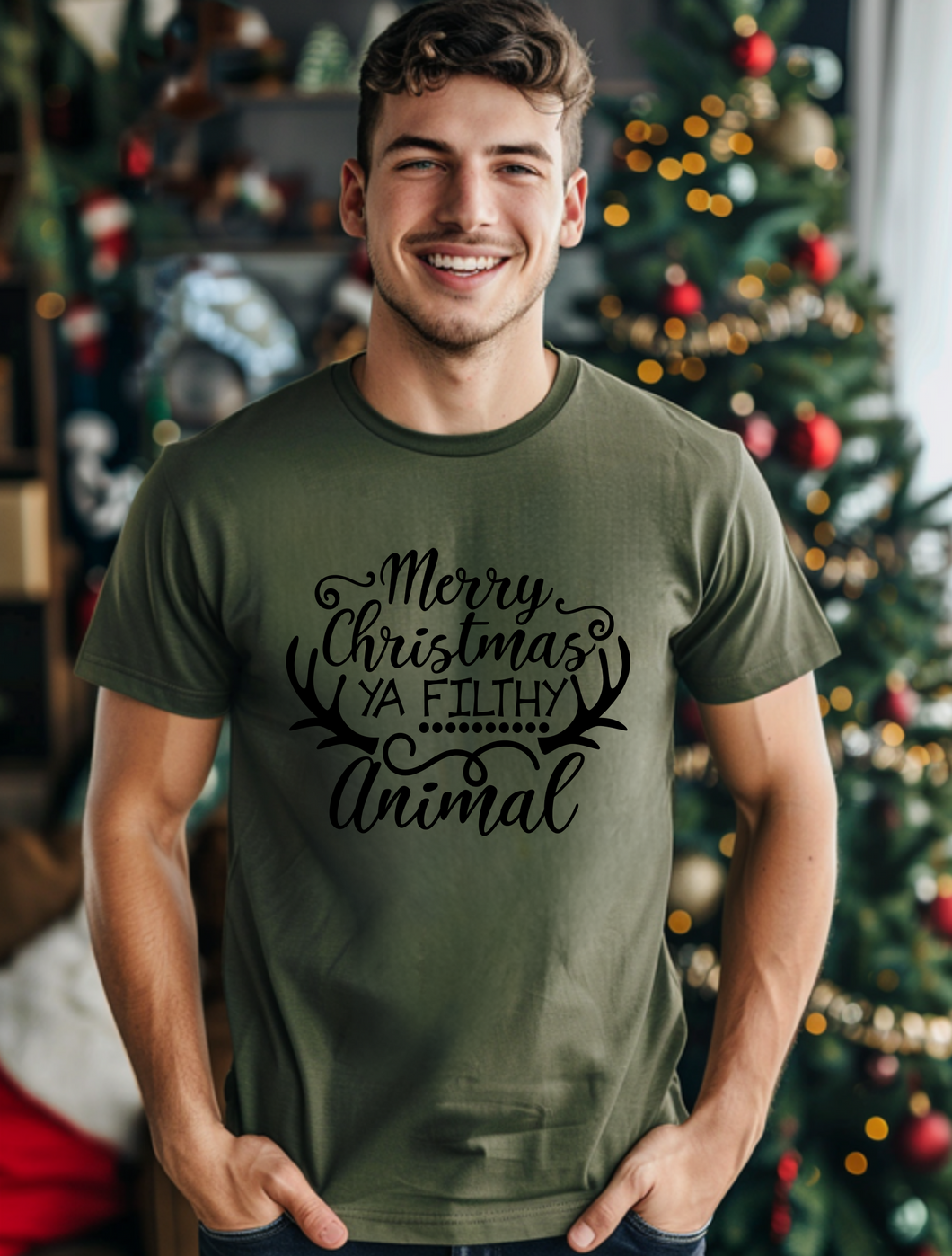 Ya Filthy Animal Graphic T-Shirt