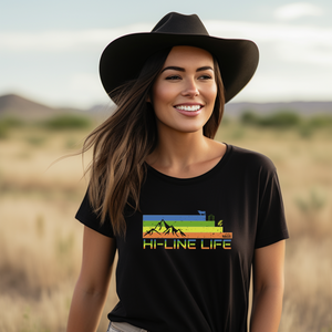 Hi Line Life Graphic T-Shirt