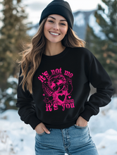 Load image into Gallery viewer, It&#39;s Not Me Cupid Crewneck Sweatshirt
