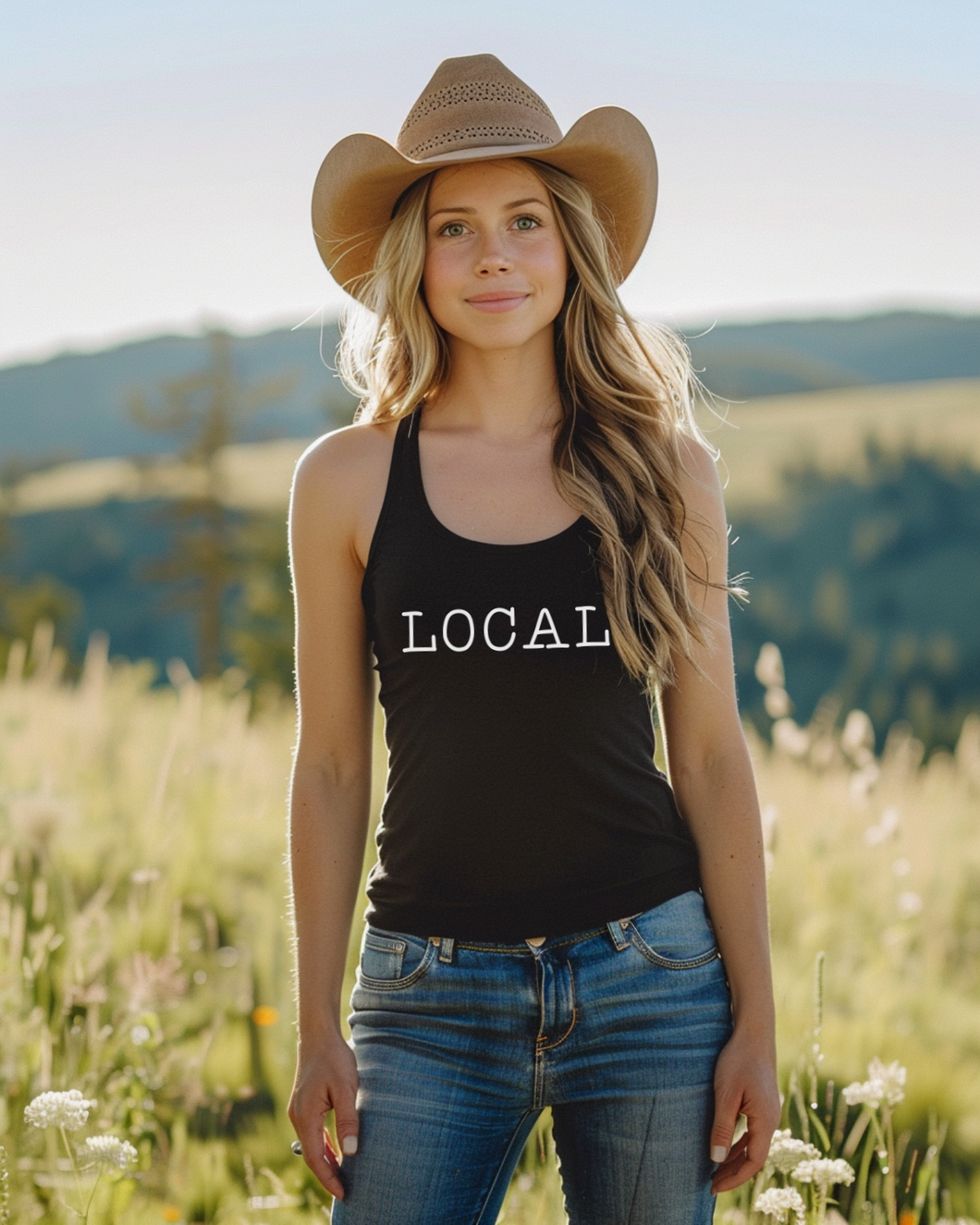 Local Racerback Tank