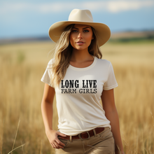 Load image into Gallery viewer, Long Live Farm Girls T-Shirt
