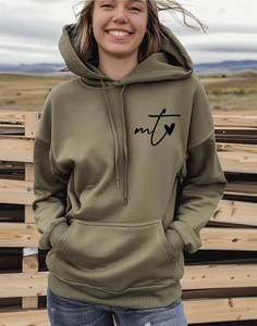 Montana Love Side Hoodie Sweatshirt