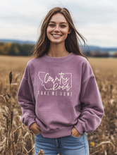 Load image into Gallery viewer, Montana Country Roads Take Me Home Sweatshirt
