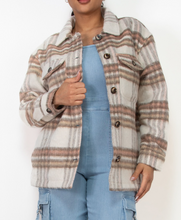 Load image into Gallery viewer, Pink Oak Shacket Jacket
