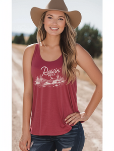 Raisin' Hell Flow Tank Top