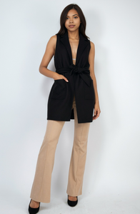 Delia Sleeveless Blazer