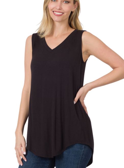 Basic Flow Plus V-Neck Tank