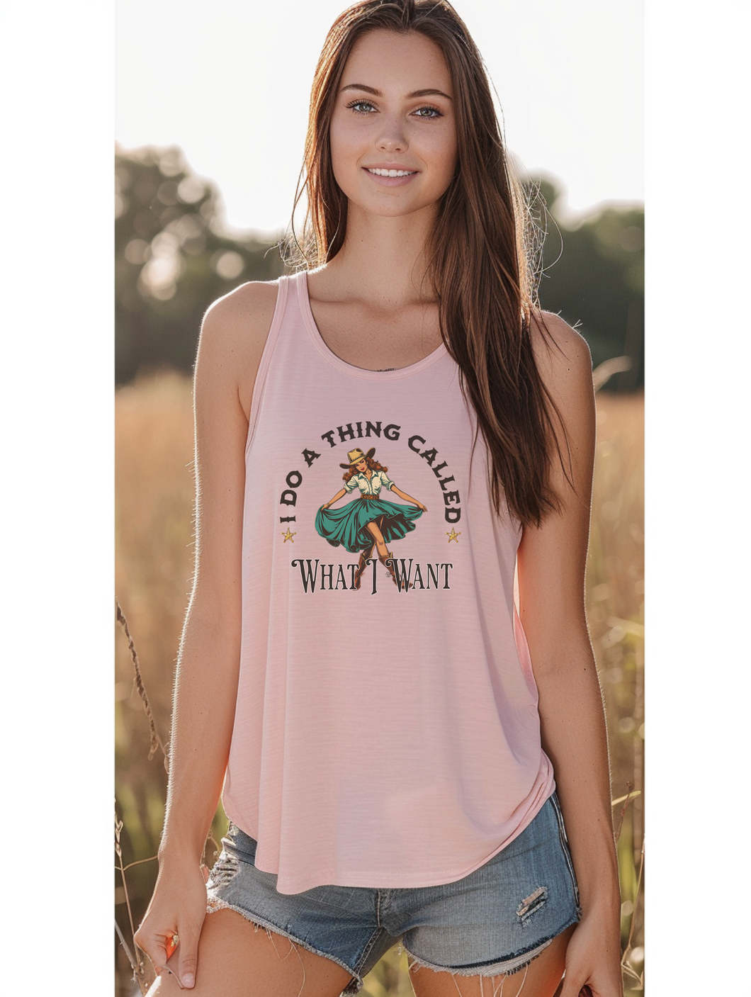 What I Want Flow Tank Top