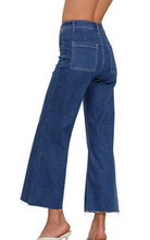 Load image into Gallery viewer, Miranda High Waisted Wide Leg Denim Pants
