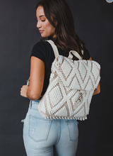 Load image into Gallery viewer, Wynona Woven Backpack
