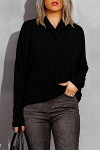 Sarah Dropped Shoulder Long Sleeve Sweater