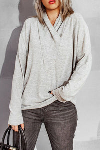 Sarah Dropped Shoulder Long Sleeve Sweater