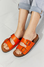 Load image into Gallery viewer, Sizzle Slide Sandals in Mandarin
