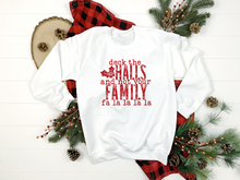 Load image into Gallery viewer, Deck the Halls Crewneck Sweatshirt
