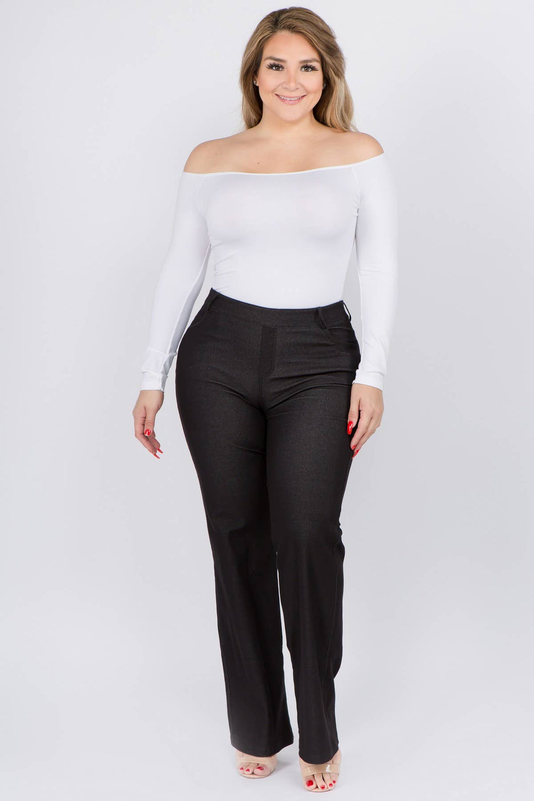 Pull-on Pants : Plus Size Clothing