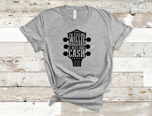 Willie, Haggard & Cash Graphic T-Shirt